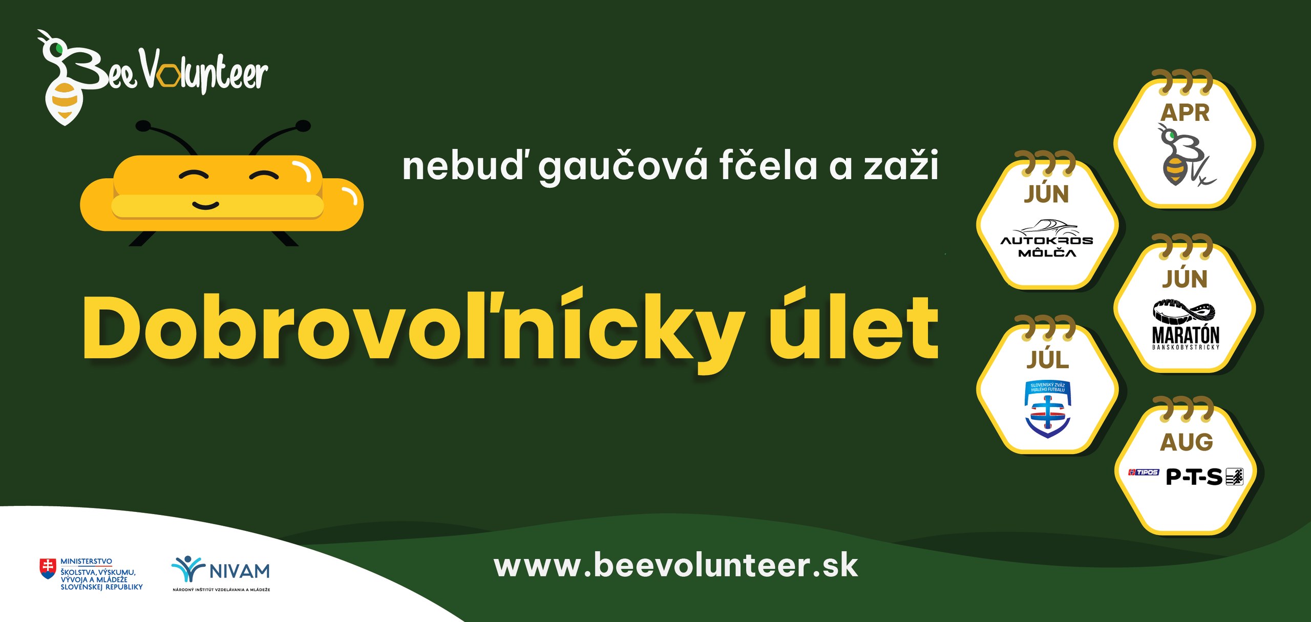 Prvý billboard BEEvolunteer