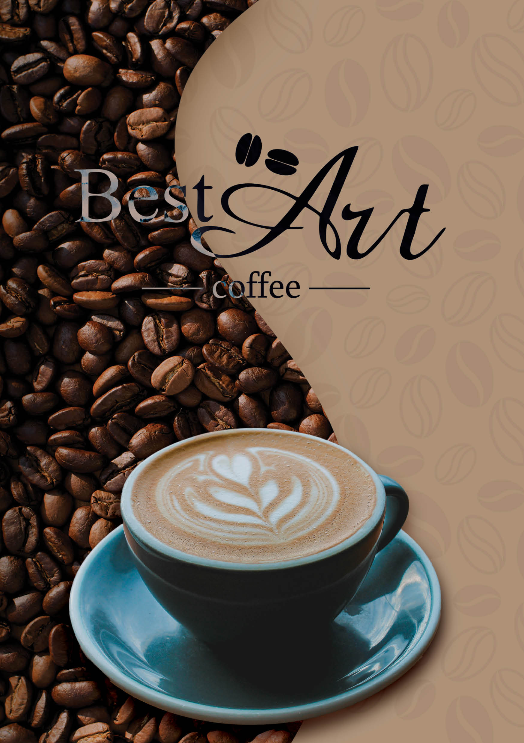 Best Art Coffee nápojový lístok – obálka
