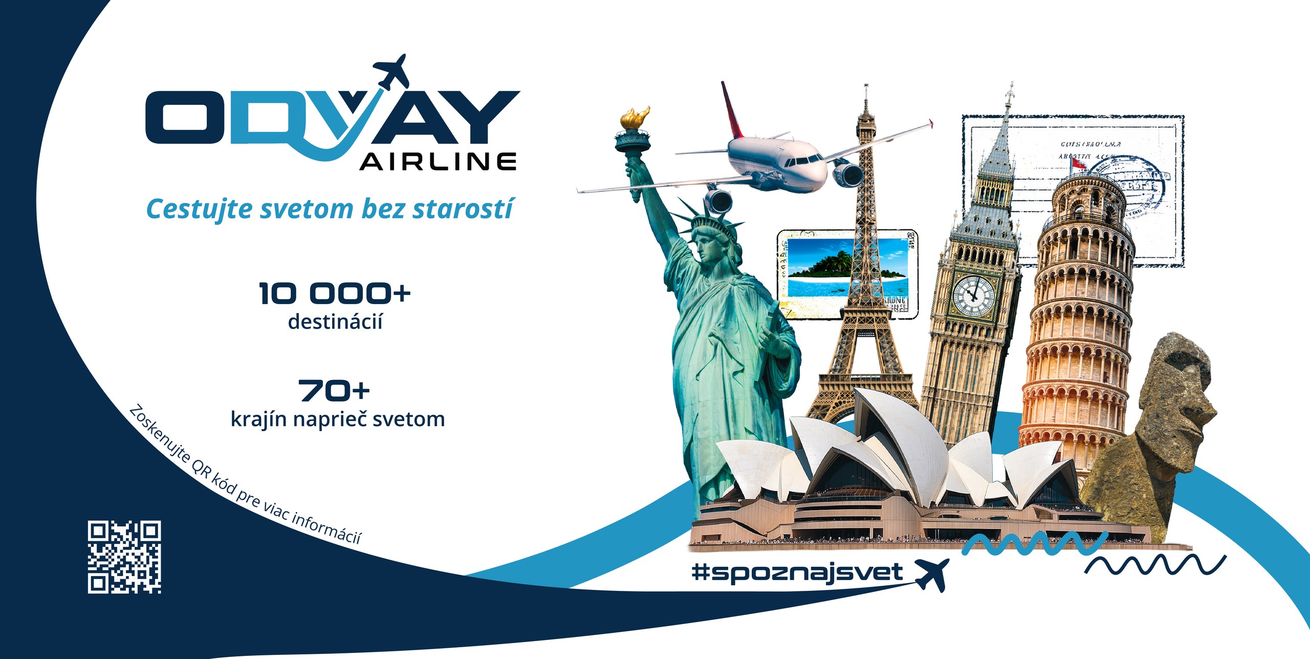 ODYAY Airline billboard